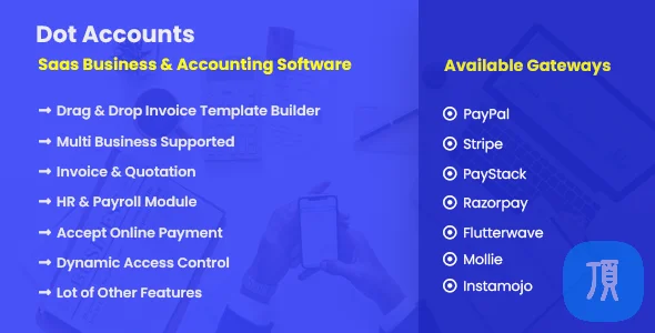 Dot Accounts v2.4 - SaaS 业务与会计软件